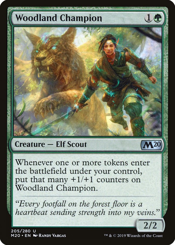 Woodland Champion [Core Set 2020] | Gate City Games LLC