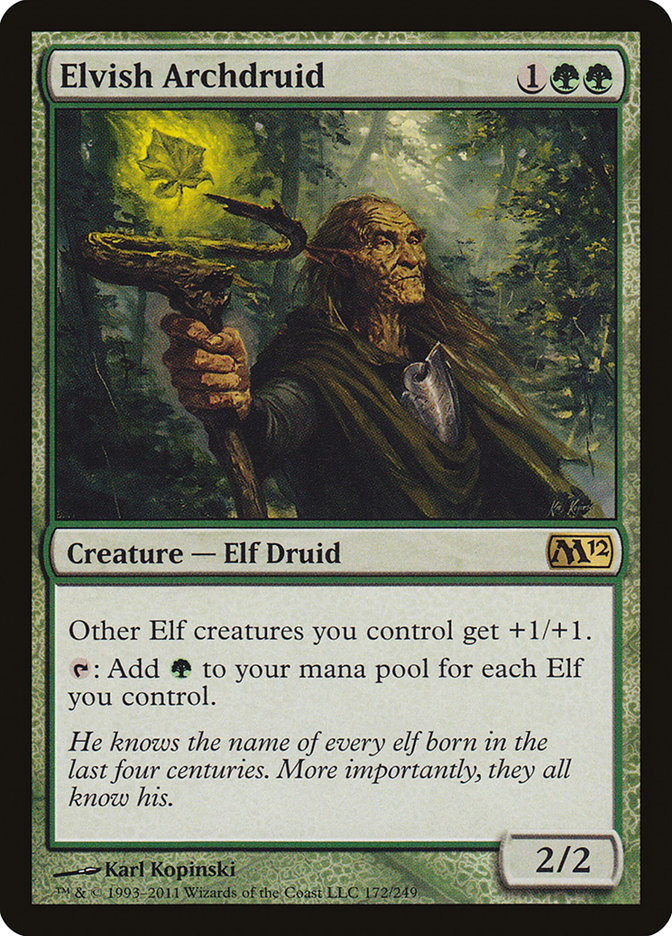 Elvish Archdruid [Magic 2012] | Gate City Games LLC