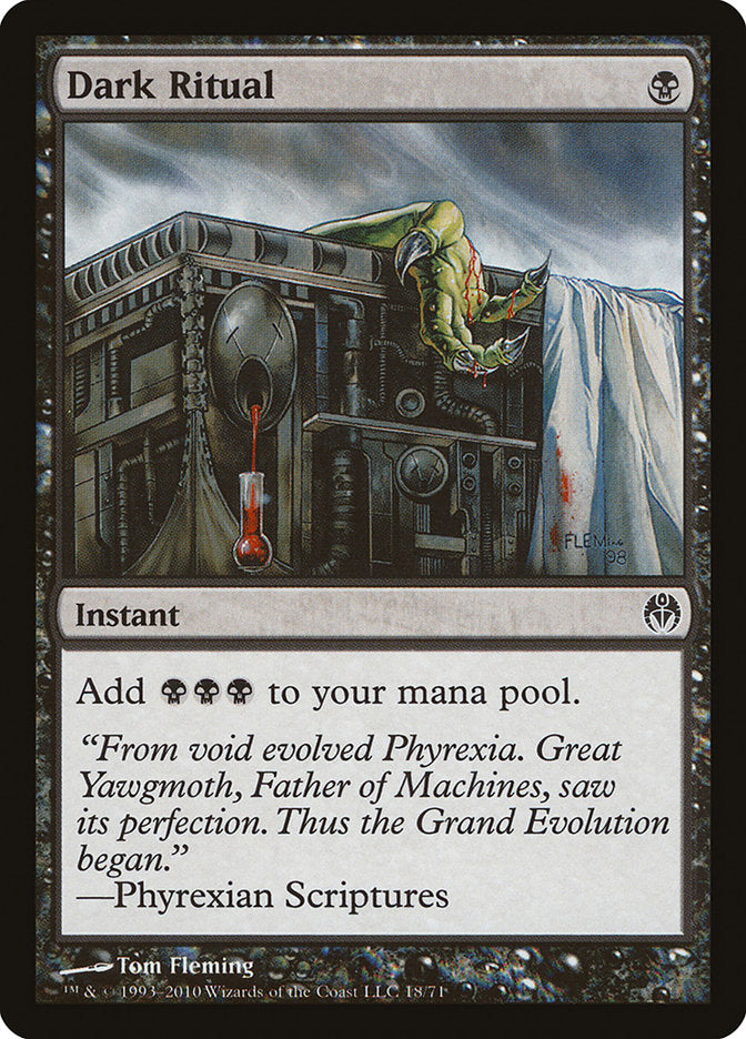 Dark Ritual [Duel Decks: Phyrexia vs. the Coalition] | Gate City Games LLC