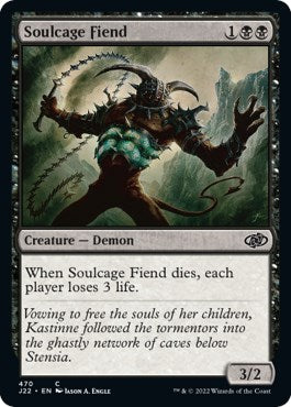 Soulcage Fiend [Jumpstart 2022] | Gate City Games LLC