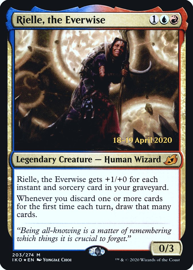 Rielle, the Everwise [Ikoria: Lair of Behemoths Prerelease Promos] | Gate City Games LLC