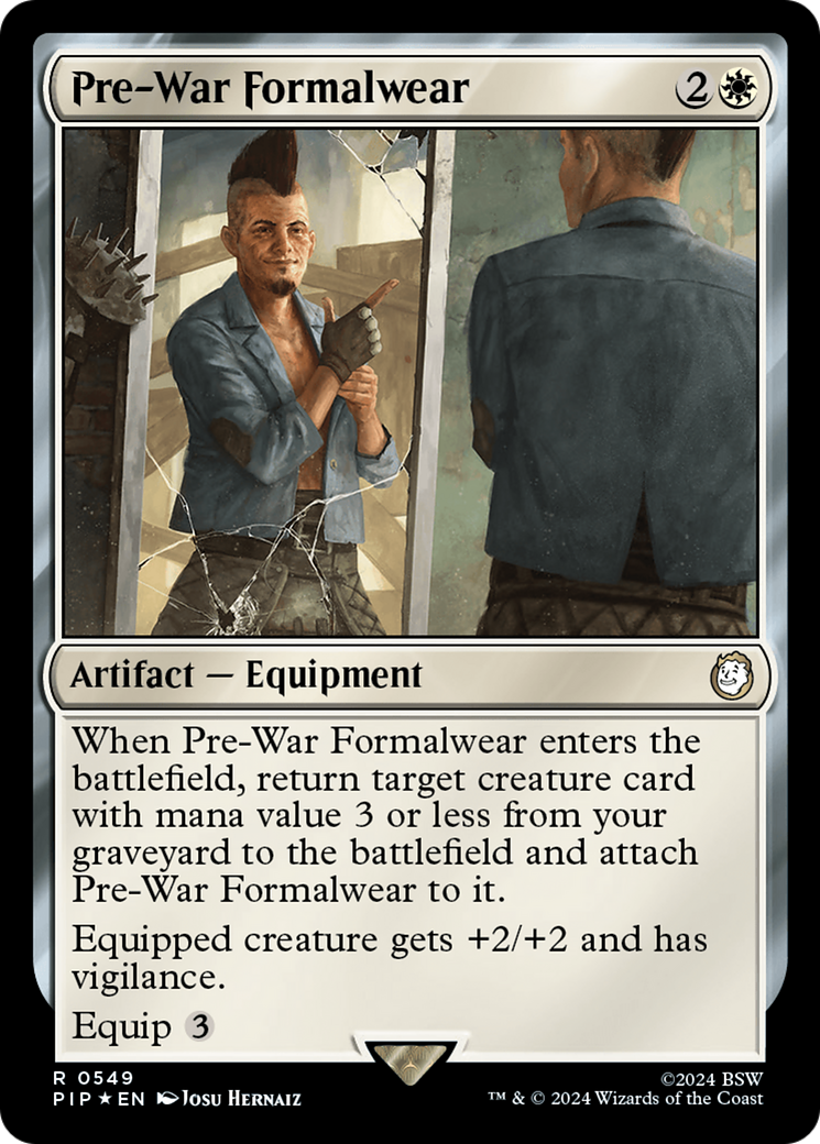 Pre-War Formalwear (Surge Foil) [Fallout] | Gate City Games LLC