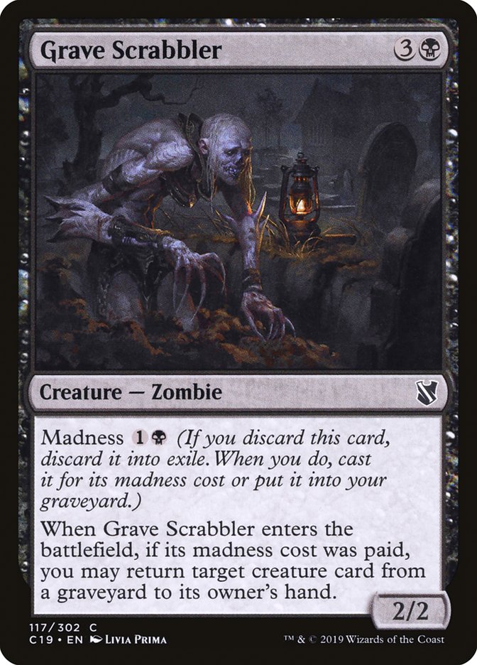 Grave Scrabbler [Commander 2019] | Gate City Games LLC