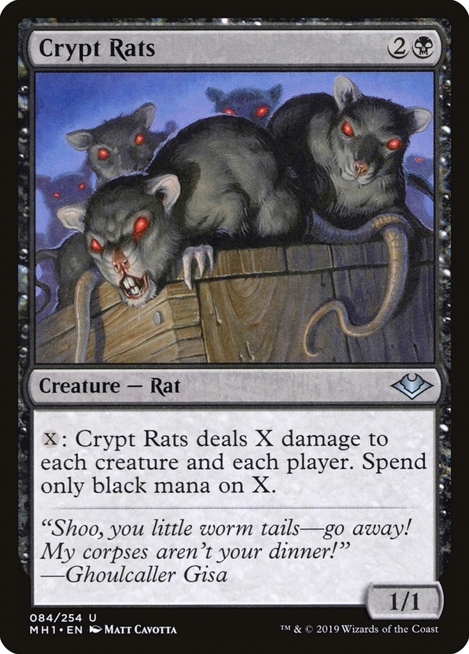 Crypt Rats [Modern Horizons] | Gate City Games LLC