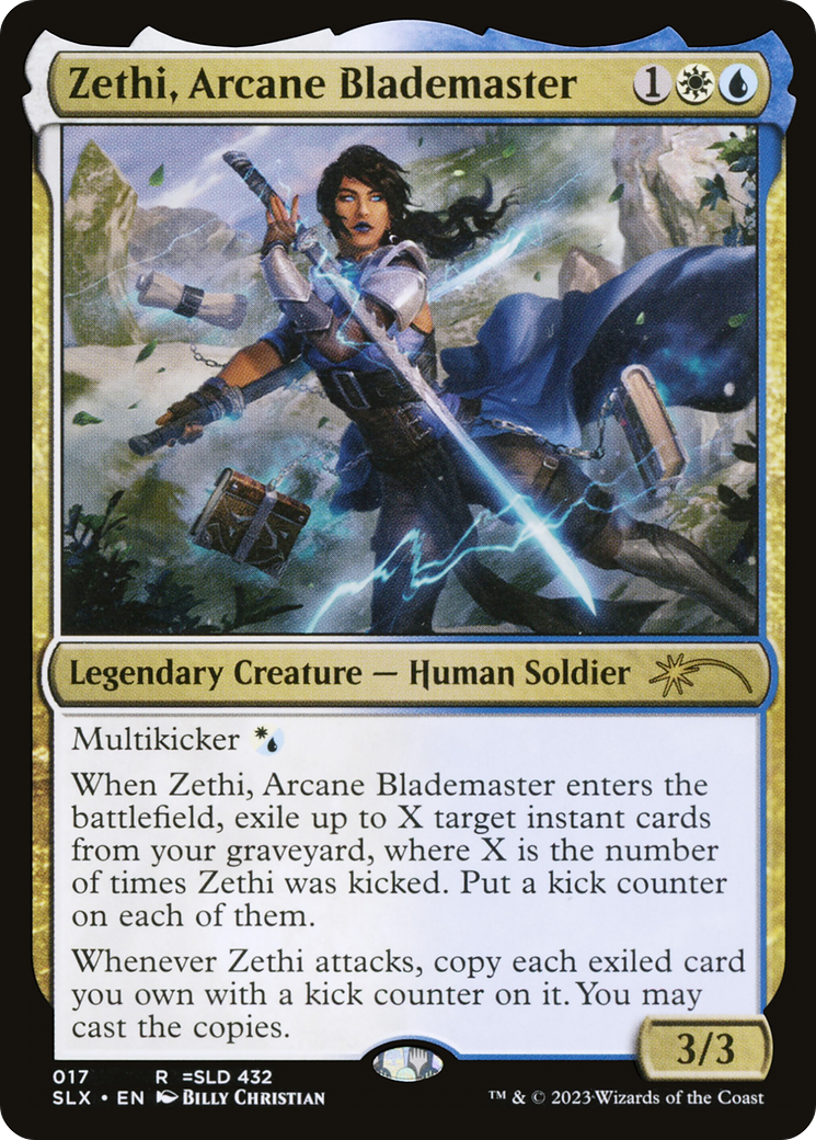 Zethi, Arcane Blademaster [Secret Lair: Universes Within] | Gate City Games LLC