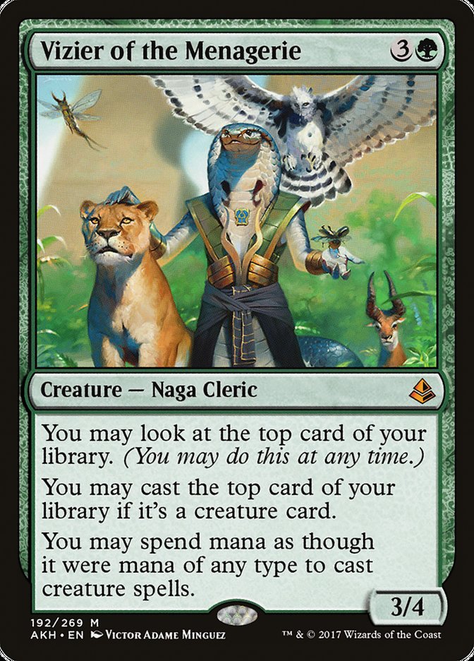 Vizier of the Menagerie [Amonkhet] | Gate City Games LLC