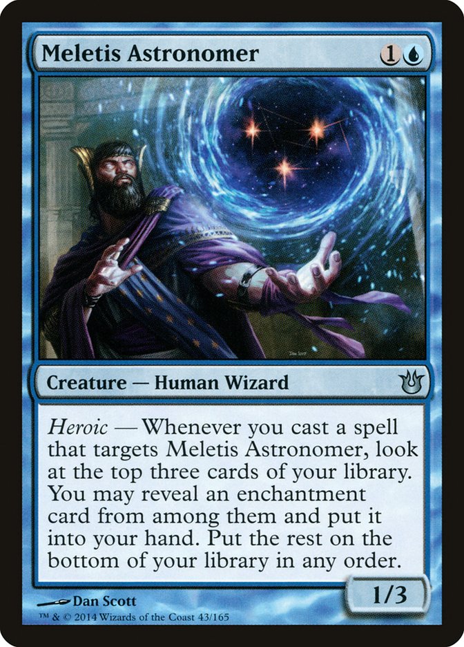 Meletis Astronomer [Born of the Gods] | Gate City Games LLC