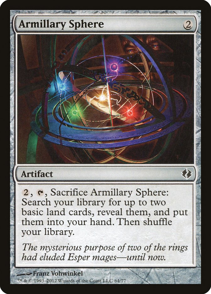 Armillary Sphere [Duel Decks: Venser vs. Koth] | Gate City Games LLC