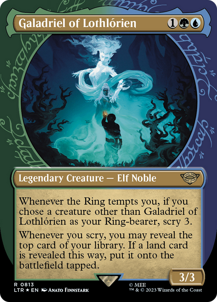 Galadriel of Lothlorien (Showcase) (Surge Foil) [The Lord of the Rings: Tales of Middle-Earth] | Gate City Games LLC