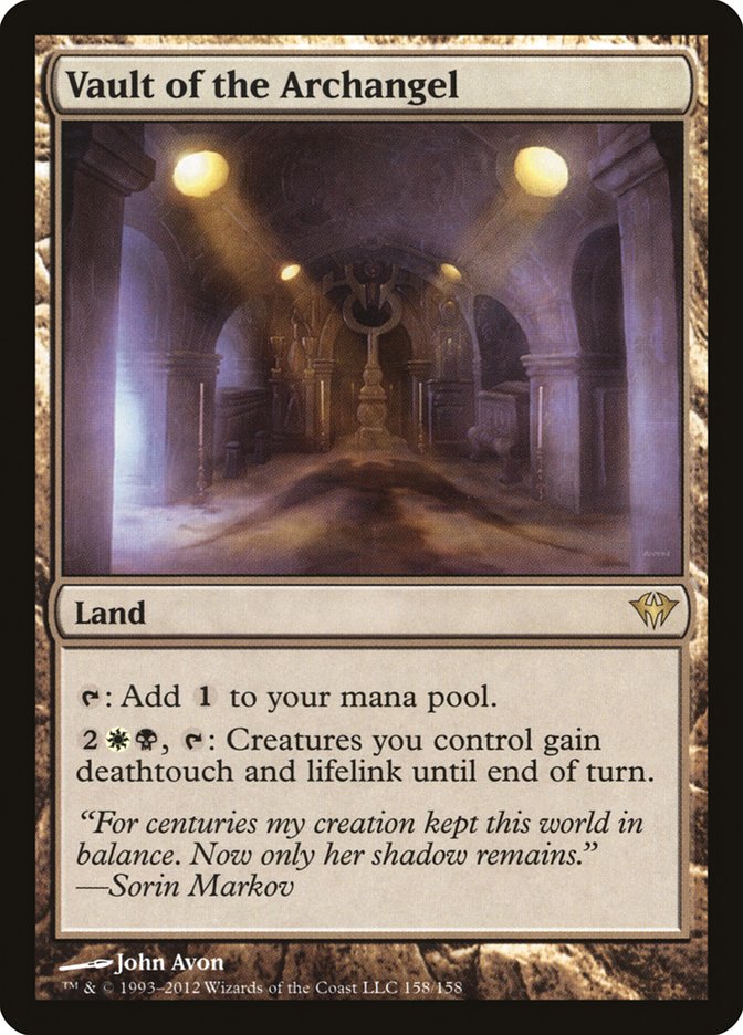 Vault of the Archangel [Dark Ascension] | Gate City Games LLC