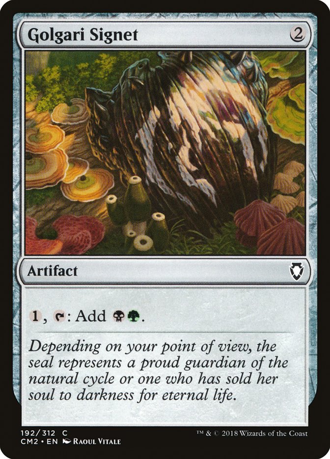Golgari Signet (192/312) [Commander Anthology Volume II] | Gate City Games LLC