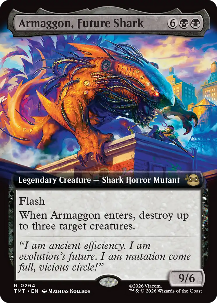 Armaggon, Future Shark (Extended Art) [Teenage Mutant Ninja Turtles] | Gate City Games LLC