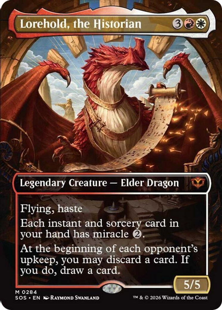 Lorehold, the Historian (Borderless) [Secrets of Strixhaven] | Gate City Games LLC