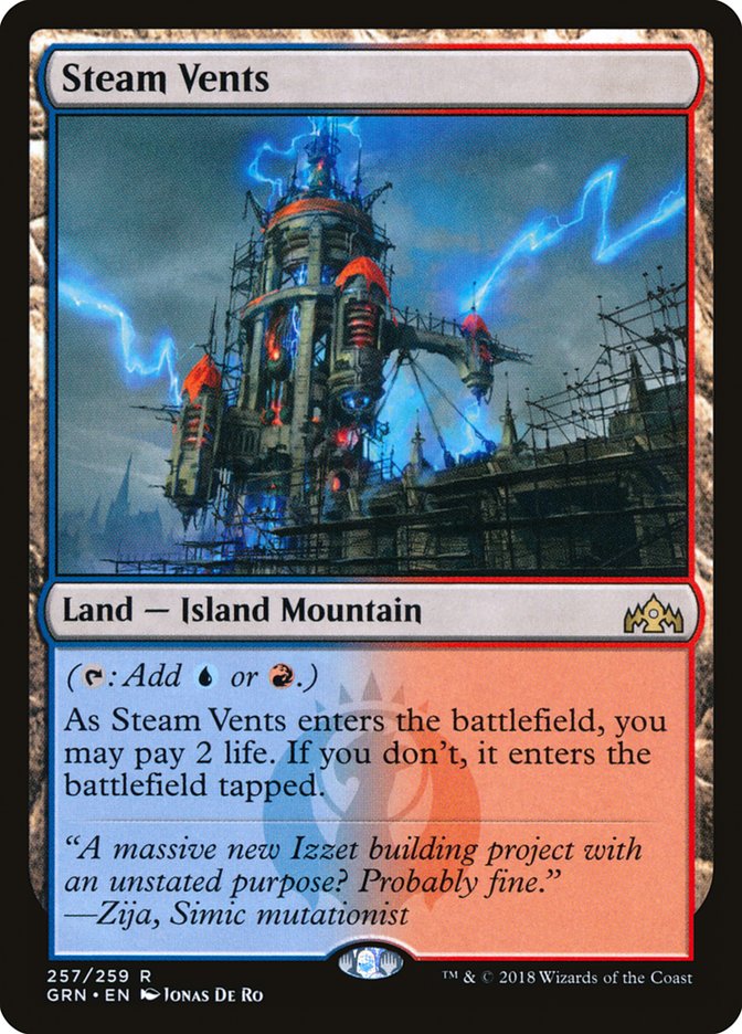 Steam Vents [Guilds of Ravnica] | Gate City Games LLC