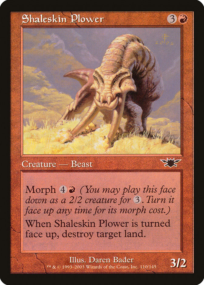 Shaleskin Plower [Legions] | Gate City Games LLC
