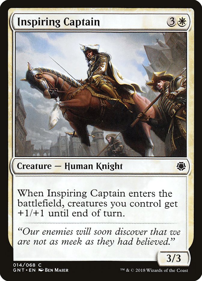 Inspiring Captain [Game Night 2018] | Gate City Games LLC
