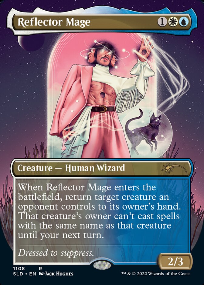 Reflector Mage (Borderless) [Secret Lair Drop Series] | Gate City Games LLC