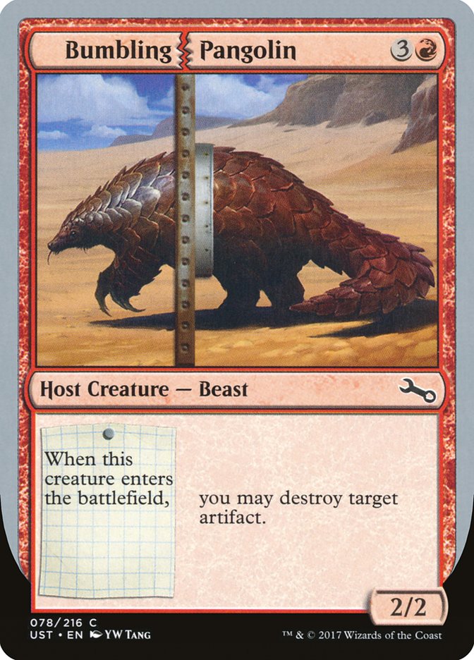 Bumbling Pangolin [Unstable] | Gate City Games LLC