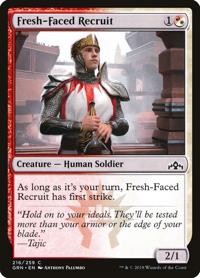 Fresh-Faced Recruit [Guilds of Ravnica] | Gate City Games LLC