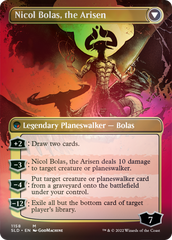 Nicol Bolas, the Ravager // Nicol Bolas, the Arisen (Borderless) [Secret Lair: From Cute to Brute] | Gate City Games LLC