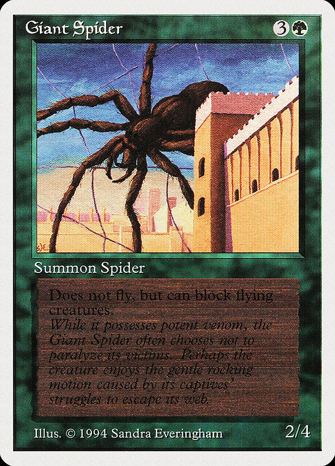Giant Spider [Summer Magic / Edgar] | Gate City Games LLC