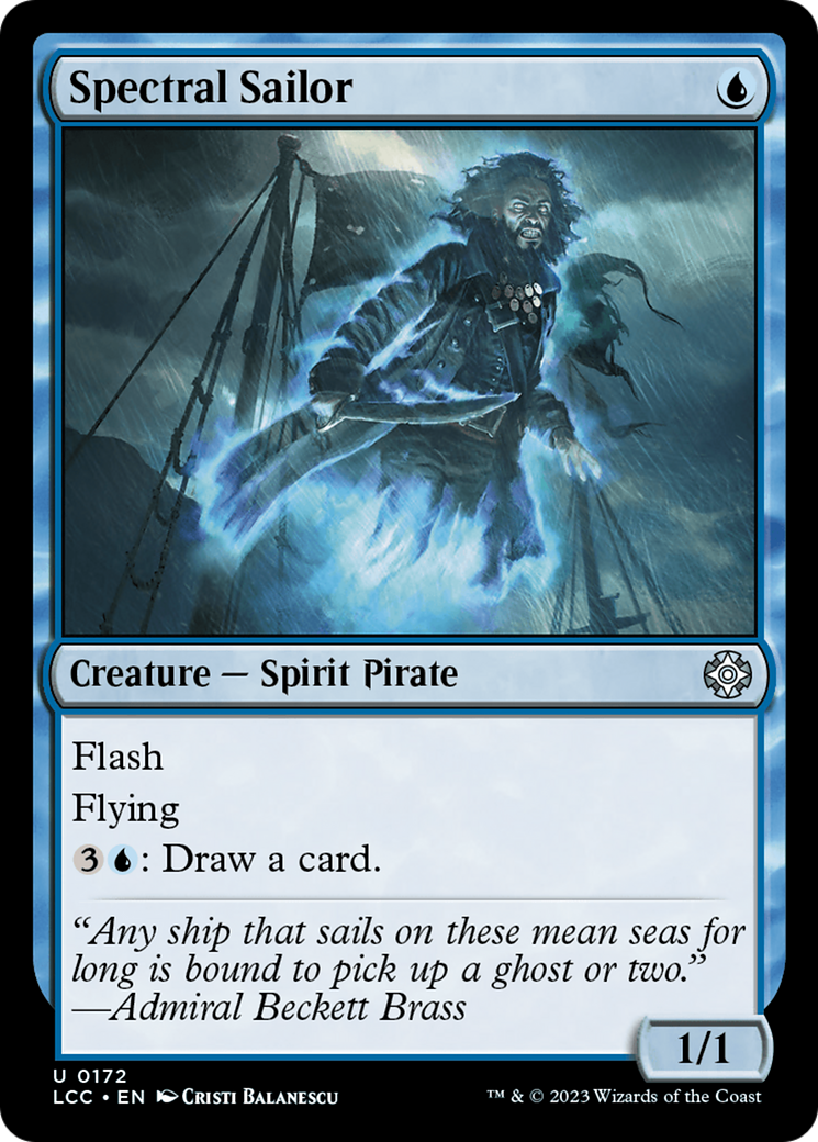 Spectral Sailor [The Lost Caverns of Ixalan Commander] | Gate City Games LLC