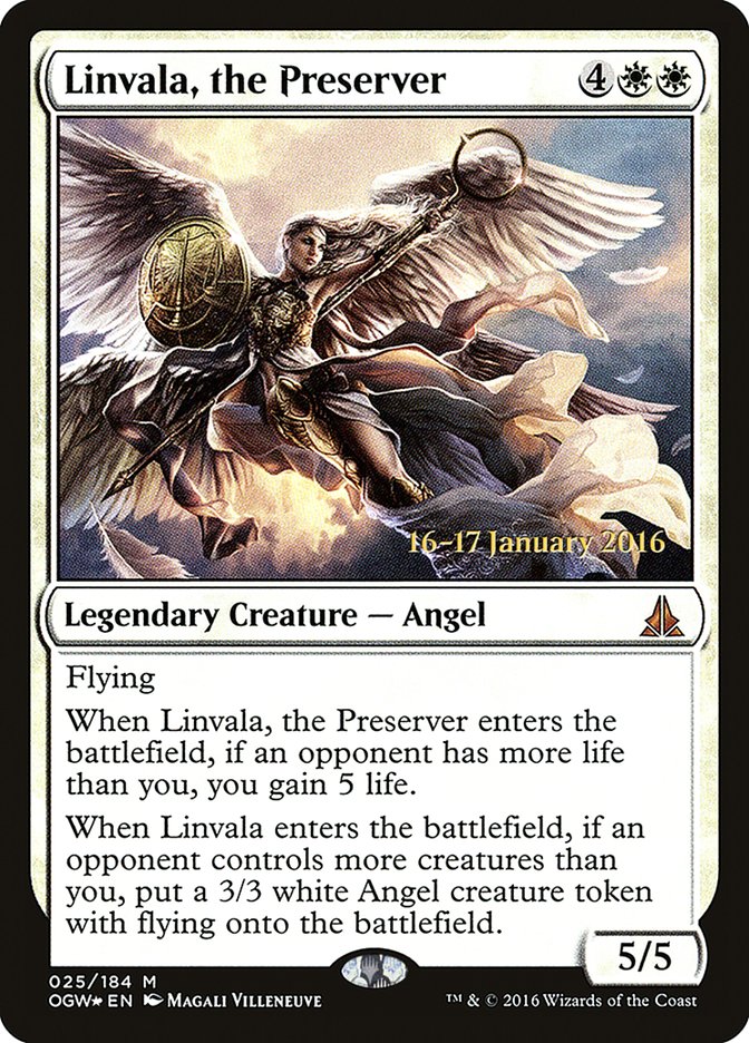 Linvala, the Preserver [Oath of the Gatewatch Prerelease Promos] | Gate City Games LLC