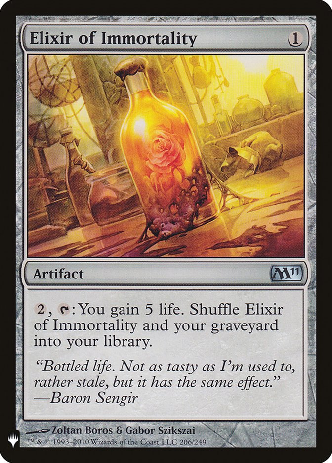 Elixir of Immortality [Mystery Booster] | Gate City Games LLC