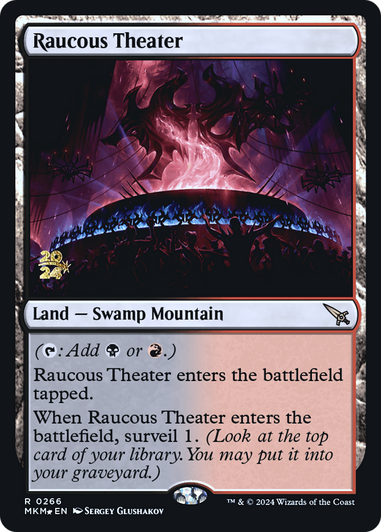 Raucous Theater [Murders at Karlov Manor Prerelease Promos] | Gate City Games LLC