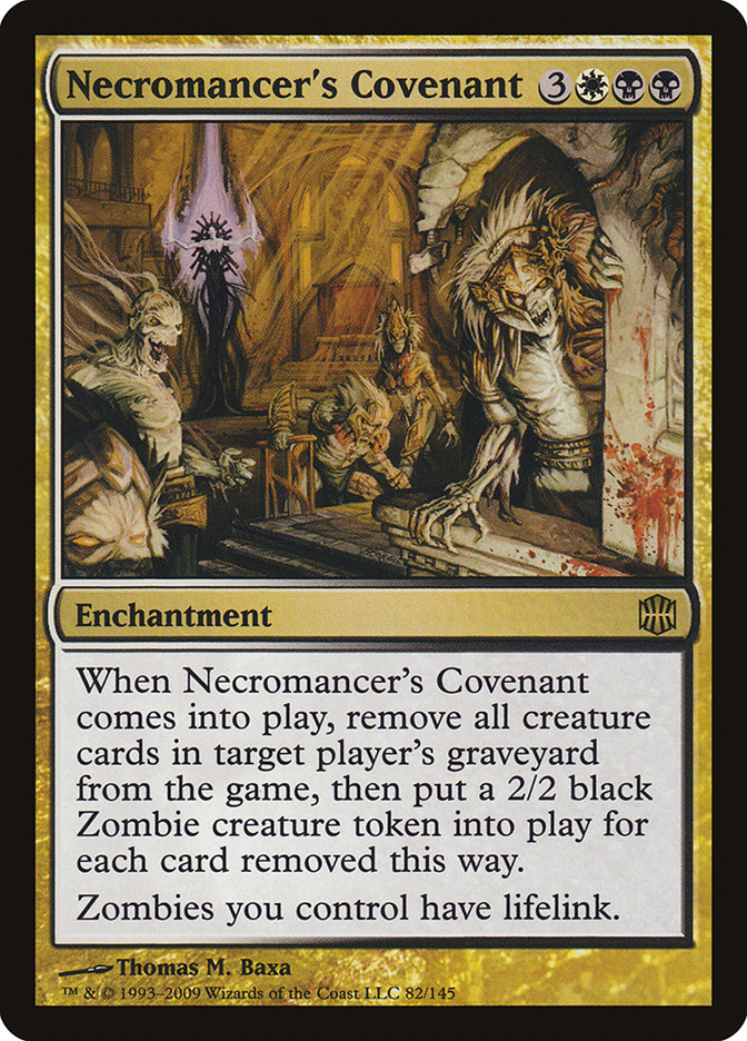 Necromancer's Covenant [Alara Reborn] | Gate City Games LLC