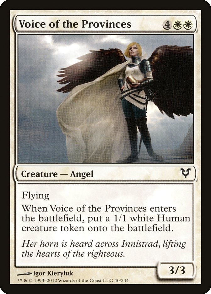 Voice of the Provinces [Avacyn Restored] | Gate City Games LLC