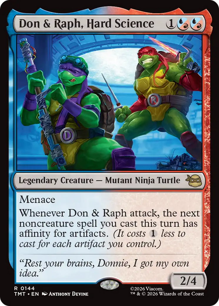Don & Raph, Hard Science [Teenage Mutant Ninja Turtles] | Gate City Games LLC