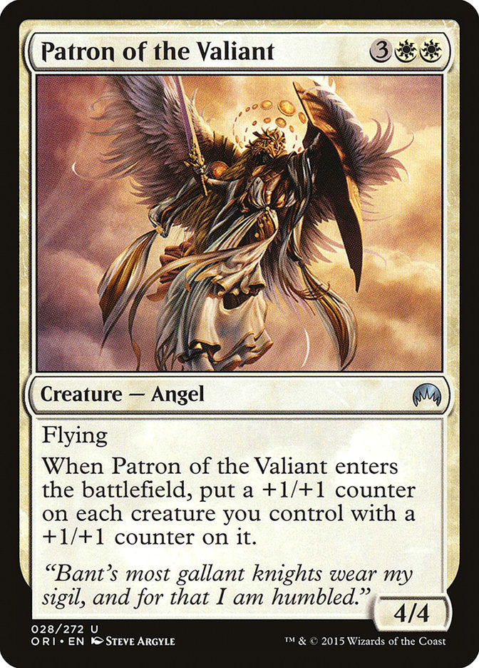Patron of the Valiant [Magic Origins] | Gate City Games LLC