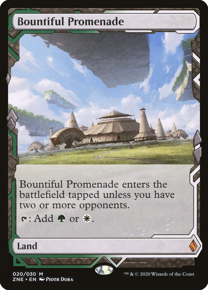 Bountiful Promenade (Expeditions) [Zendikar Rising Expeditions] | Gate City Games LLC