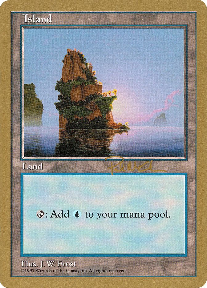 Island (pm435) (Paul McCabe) [World Championship Decks 1997] | Gate City Games LLC
