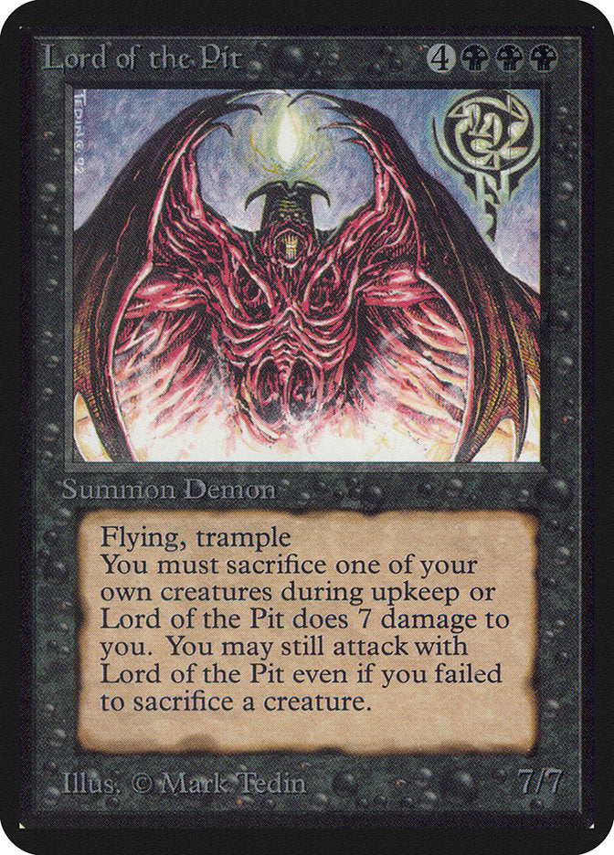 Lord of the Pit [Alpha Edition] | Gate City Games LLC