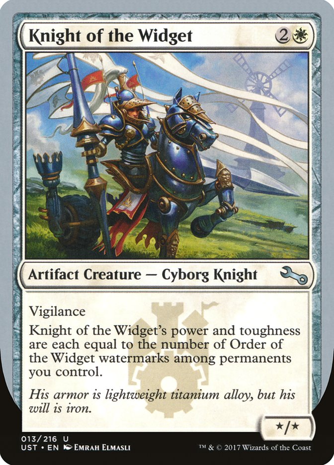 Knight of the Widget [Unstable] | Gate City Games LLC