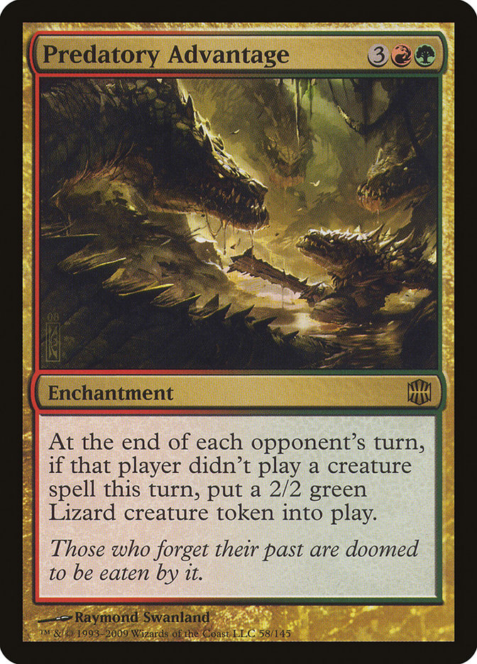 Predatory Advantage [Alara Reborn] | Gate City Games LLC