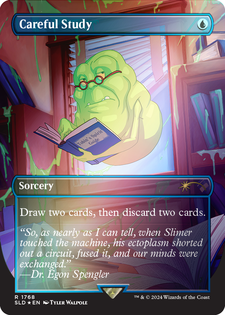 Careful Study (Rainbow Foil) [Secret Lair Drop Series] | Gate City Games LLC