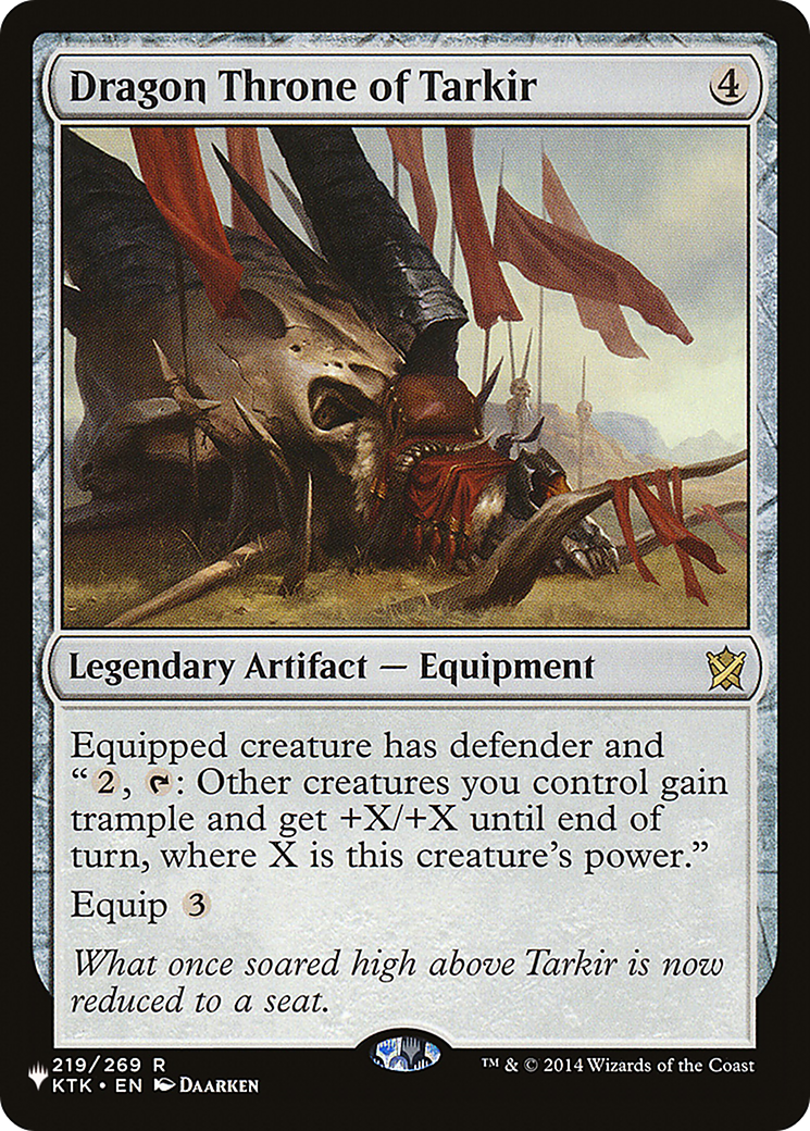 Dragon Throne of Tarkir [The List] | Gate City Games LLC