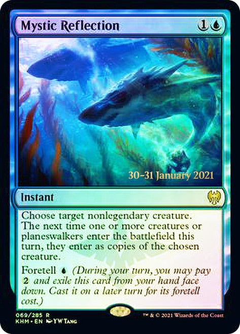 Mystic Reflection [Kaldheim Prerelease Promos] | Gate City Games LLC