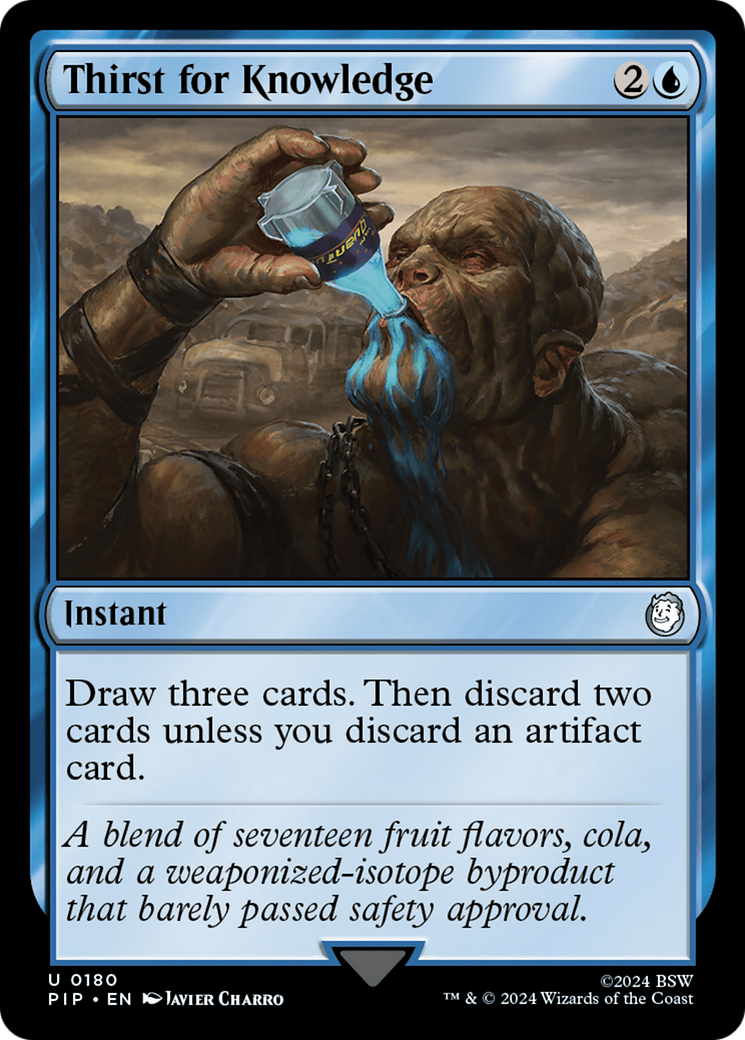 Thirst for Knowledge [Fallout] | Gate City Games LLC