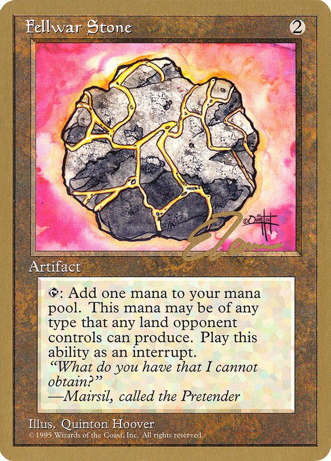 Fellwar Stone (Eric Tam) [Pro Tour Collector Set] | Gate City Games LLC