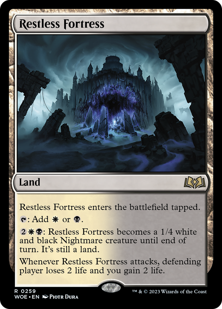 Restless Fortress [Wilds of Eldraine] | Gate City Games LLC