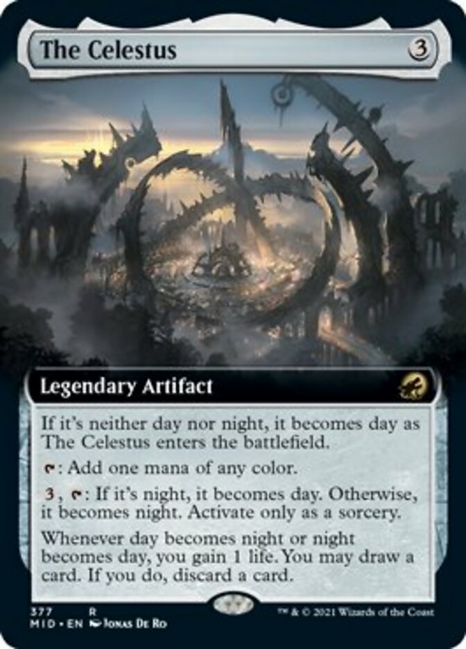 The Celestus (Extended Art) [Innistrad: Midnight Hunt] | Gate City Games LLC