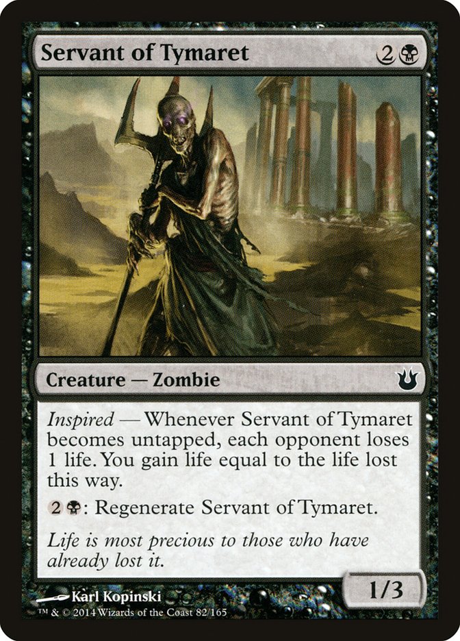 Servant of Tymaret [Born of the Gods] | Gate City Games LLC