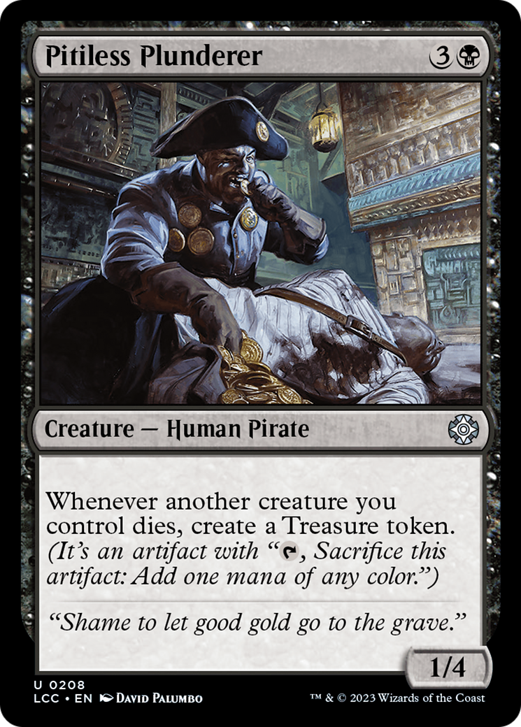 Pitiless Plunderer [The Lost Caverns of Ixalan Commander] | Gate City Games LLC