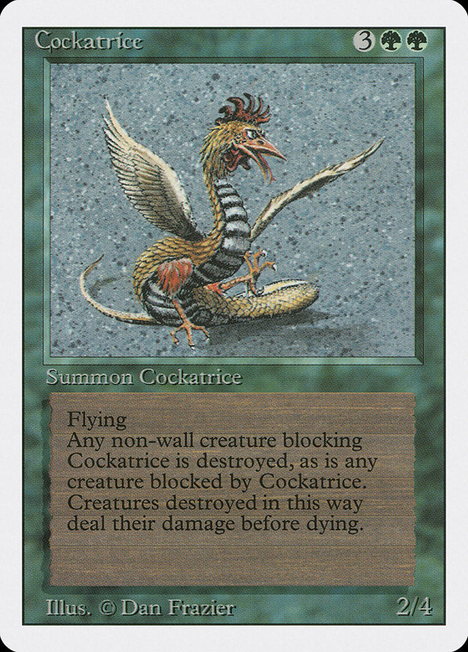 Cockatrice [Revised Edition] | Gate City Games LLC