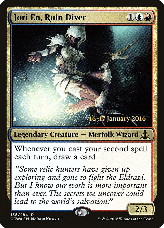 Jori En, Ruin Diver [Oath of the Gatewatch Prerelease Promos] | Gate City Games LLC