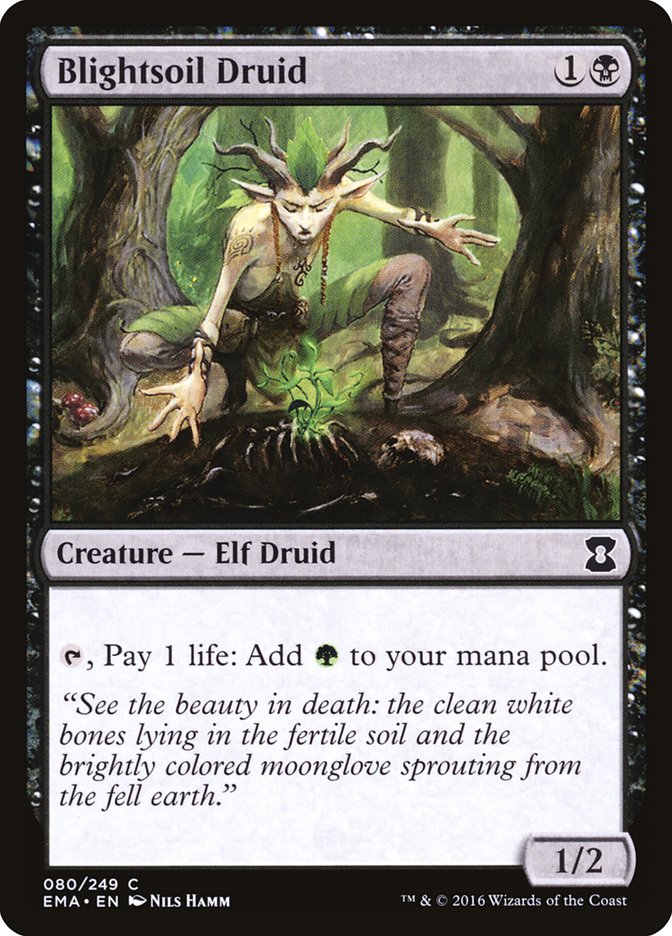 Blightsoil Druid [Eternal Masters] | Gate City Games LLC